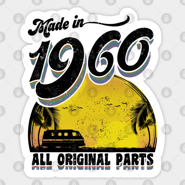 Made in 1960 All Original Parts Sticker by KsuAnn